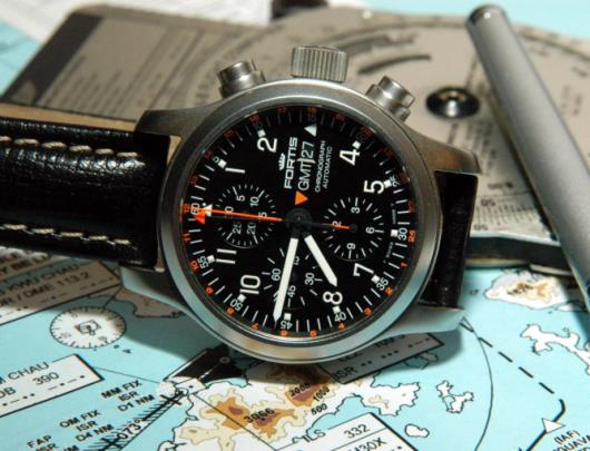 Fortis B-42 Pilot Professional Chronograph Watch
